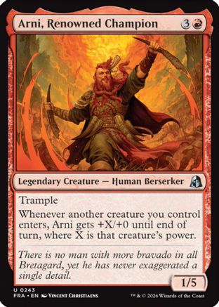 Arni, Renowned Champion (243) - Reality Fracture