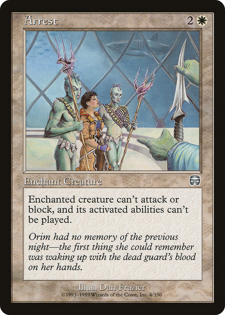 Arrest (004) Foil - Mercadian Masques