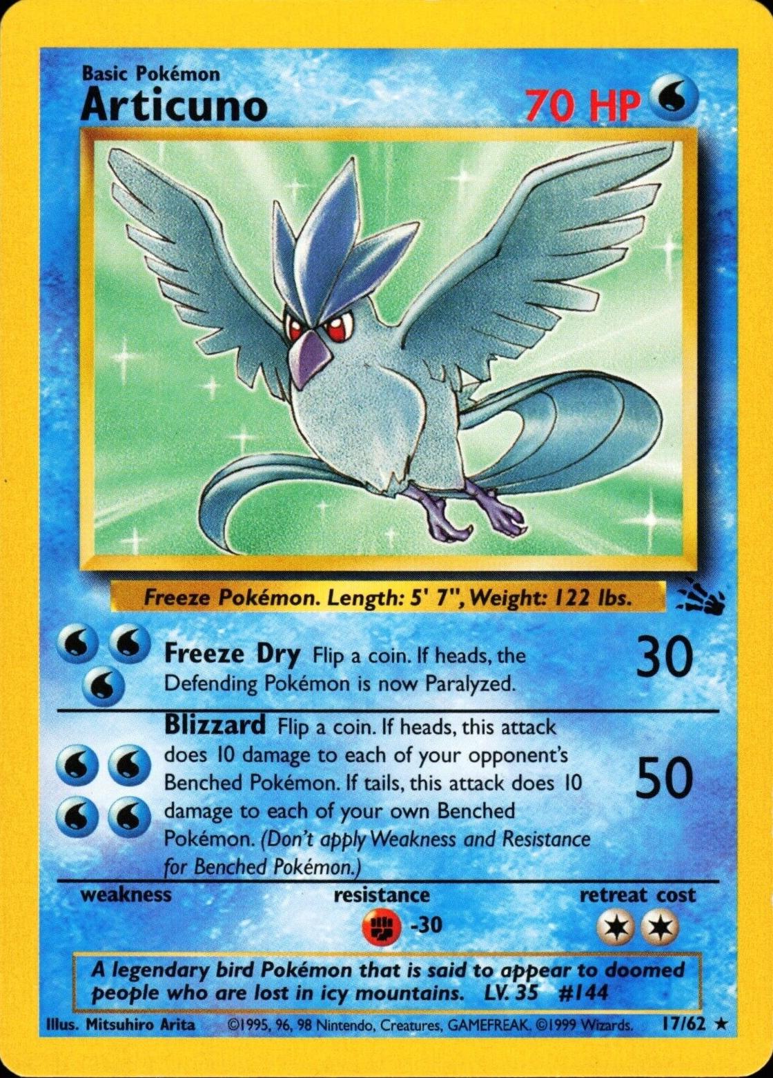 Articuno (17) (Unlimited) - Fossil