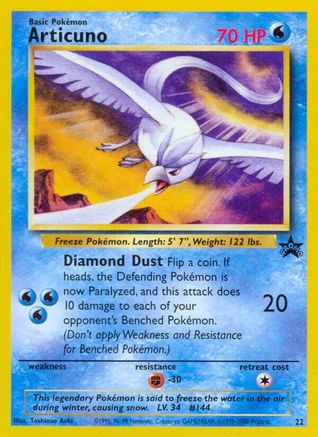 Articuno (22) - Wizards of the Coast Promos