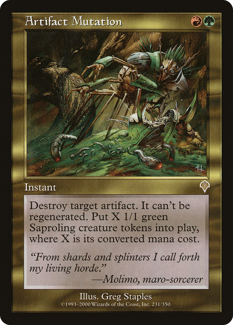 Artifact Mutation (231) Foil - Invasion
