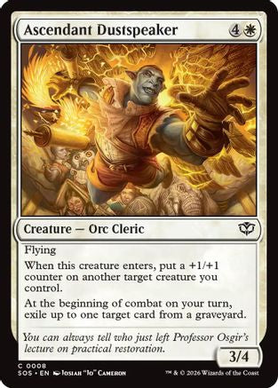 Ascendant Dustspeaker (008) - Secrets of Strixhaven