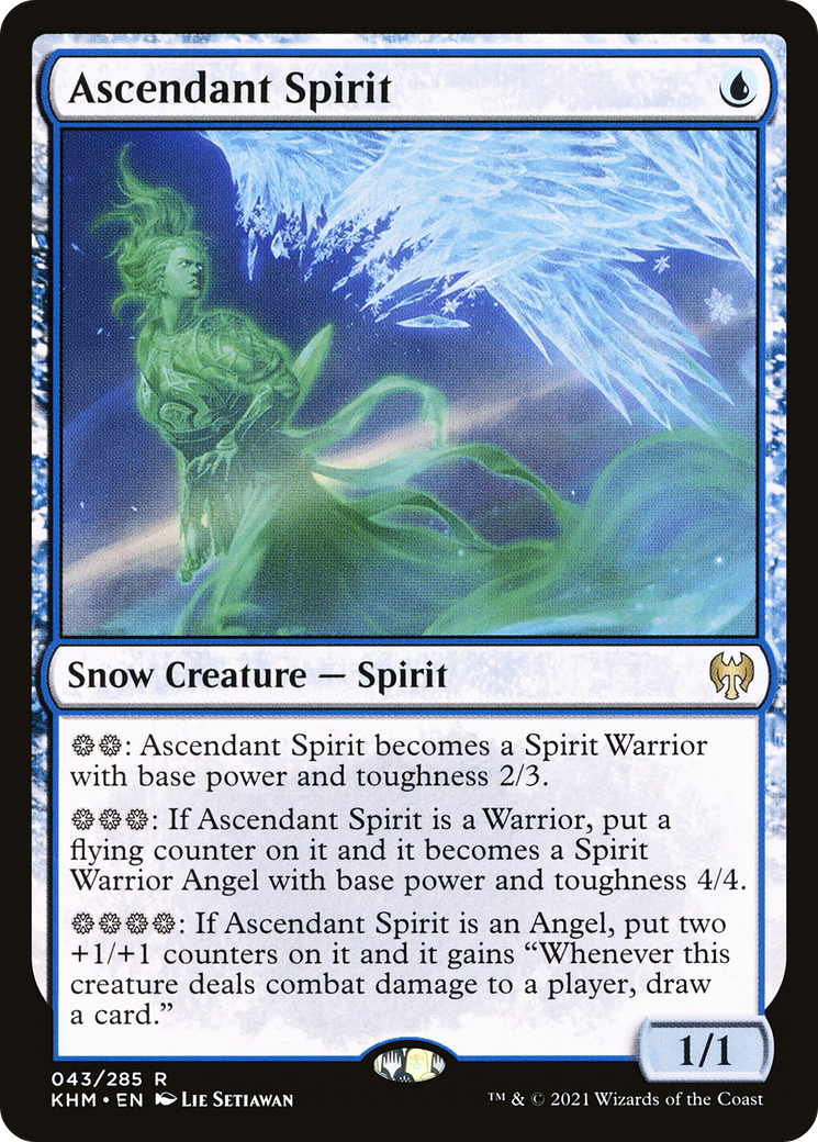 Ascendant Spirit (043) - Kaldheim Foil