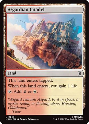 Asgardian Citadel (258) - Marvel Super Heroes