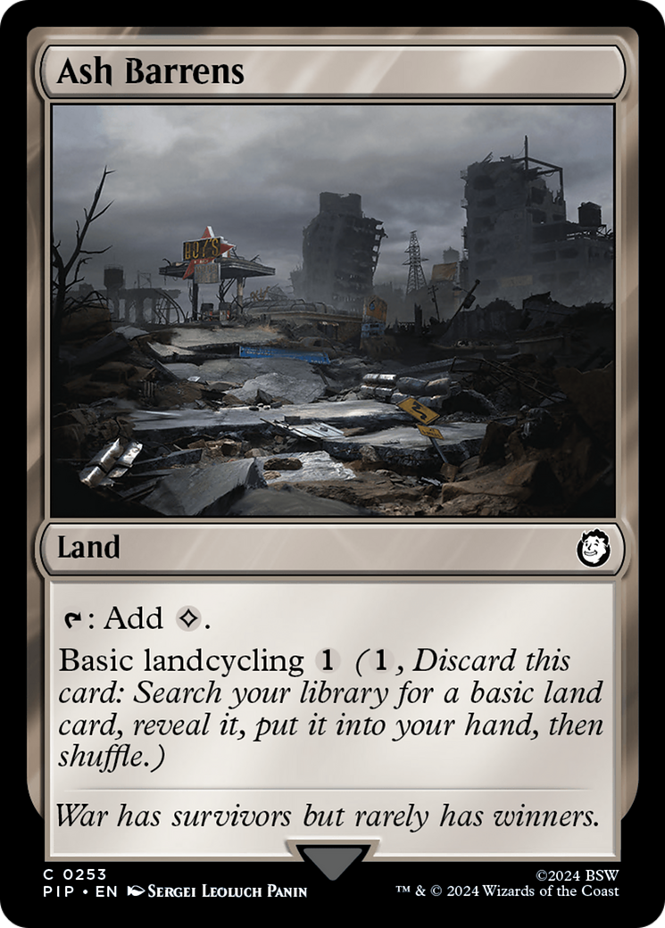 Ash Barrens (253) Foil - Fallout
