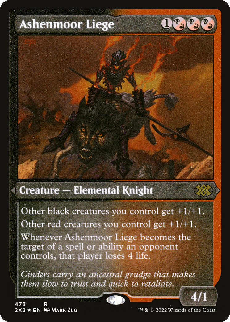 Ashenmoor Liege (473) Etched Foil - Double Masters 2022
