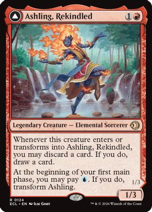 Ashling, Rekindled (Promo Pack) (124) Foil - Lorwyn Eclipsed