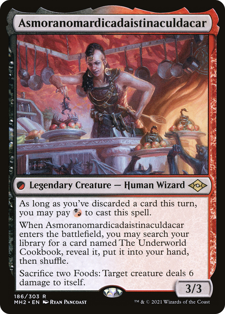 Asmoranomardicadaistinaculdacar (186) - Modern Horizons 2 Foil