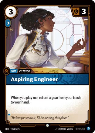 Aspiring Engineer (061) Foil - Spiritforged