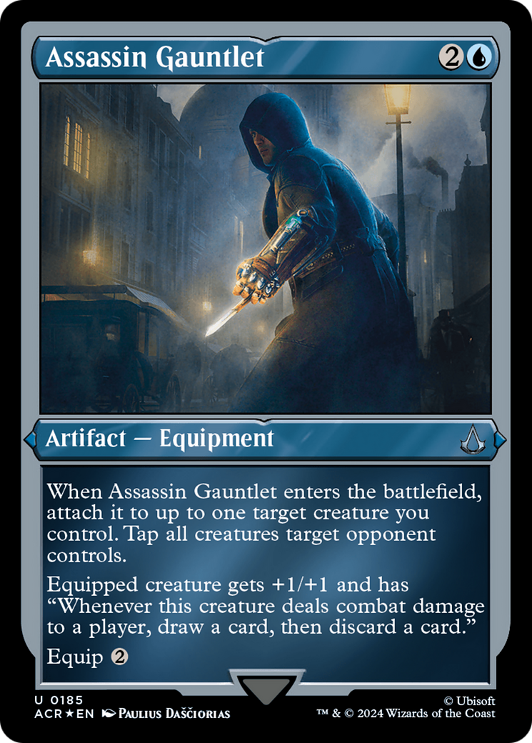 Assassin Gauntlet (185) Etched Foil - Assassin's Creed