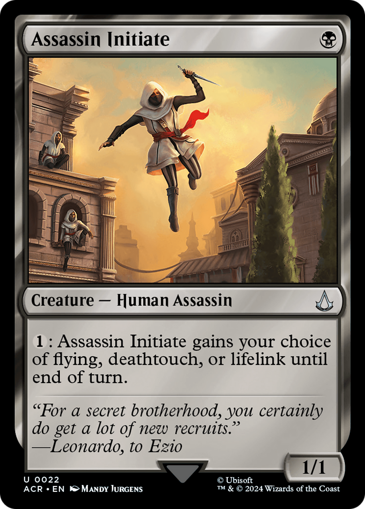 Assassin Initiate (022) Foil - Assassin's Creed