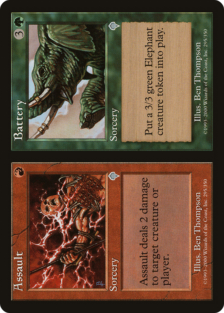 Assault // Battery (295) Foil - Invasion