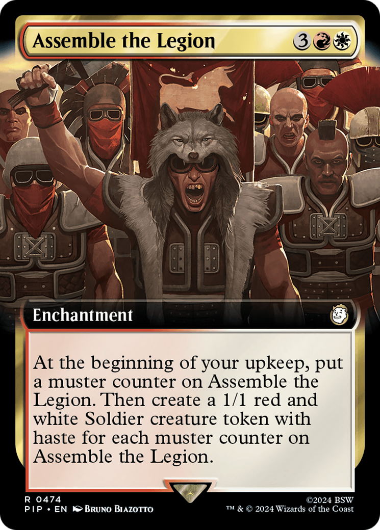 Assemble the Legion (Extended Art) (474) Foil - Fallout