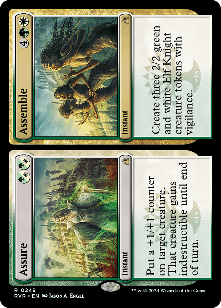Assure // Assemble (248) Foil - Ravnica Remastered