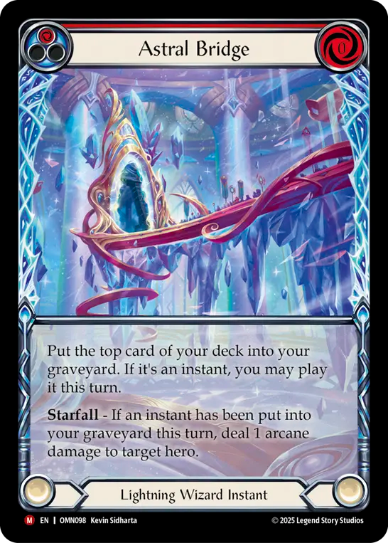 Astral Bridge (Extended Art) (OMN098) Cold Foil - Omens of the Third Age