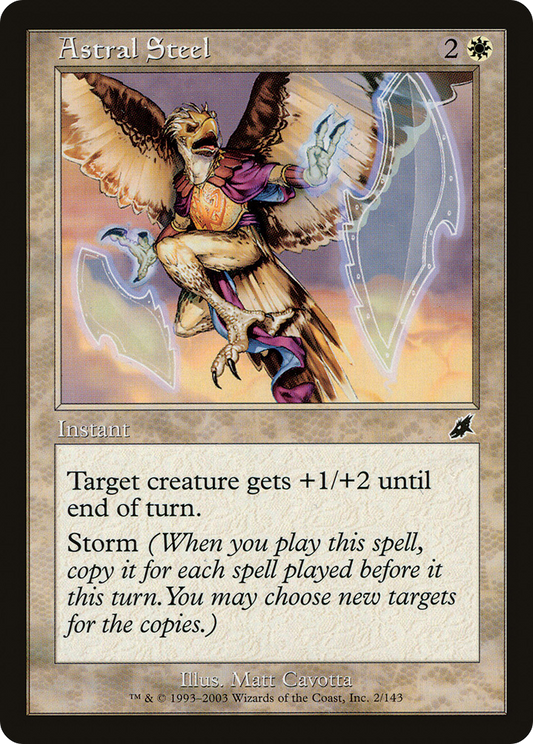 Astral Steel (002) Foil - Scourge