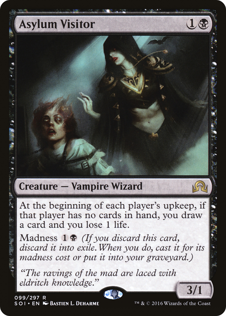 Asylum Visitor (099) Foil - Shadows over Innistrad