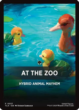 At The Zoo (Jumpstart Front Card) (037) - Avatar: The Last Airbender
