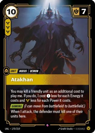 Atakhan (170) Foil - Unleashed