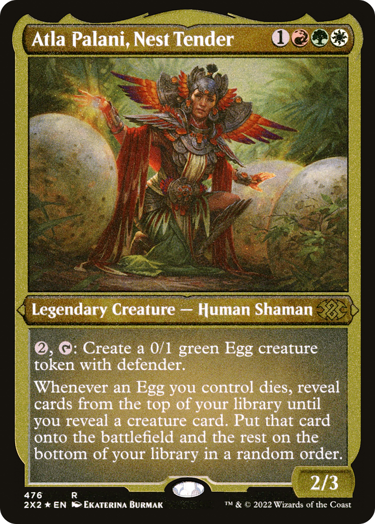 Atla Palani, Nest Tender (476) Etched Foil - Double Masters 2022