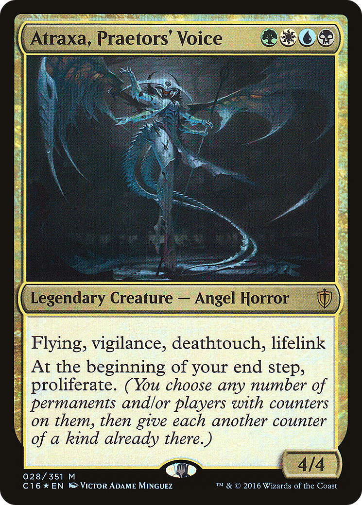 Atraxa, Praetors' Voice (028) Foil - Commander 2016