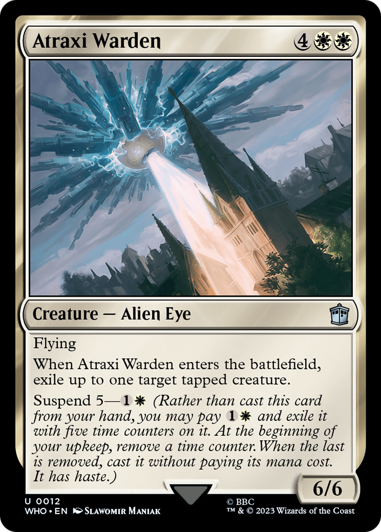 Atraxi Warden (012) Foil - Doctor Who