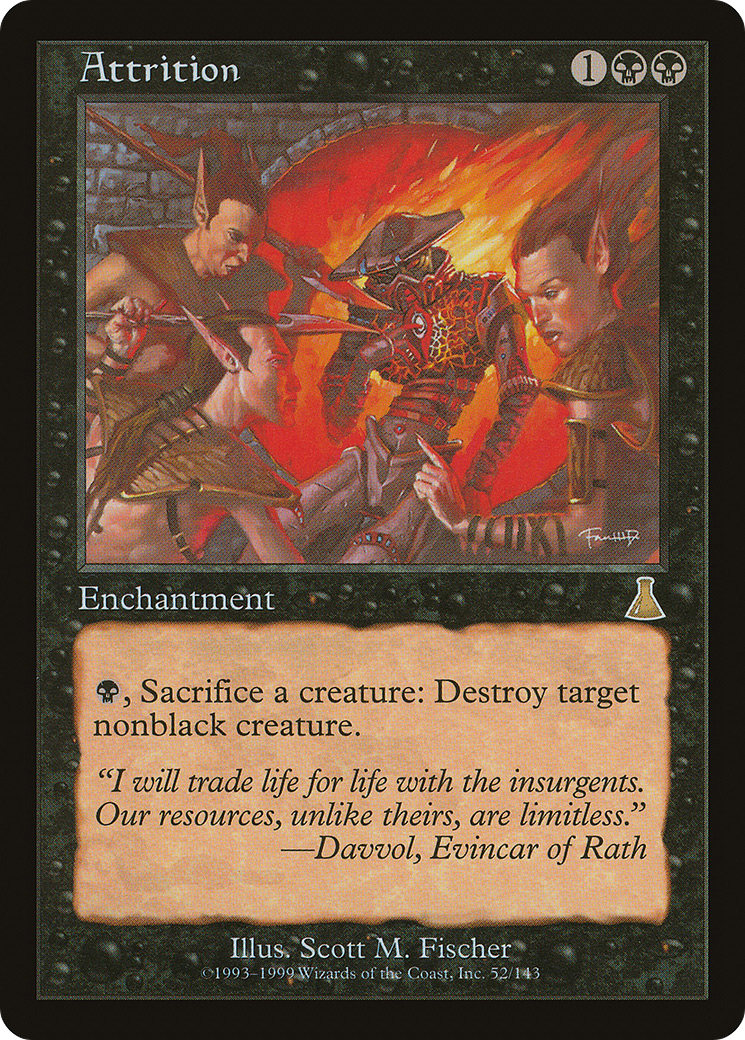 Attrition (052) Foil - Urza's Destiny