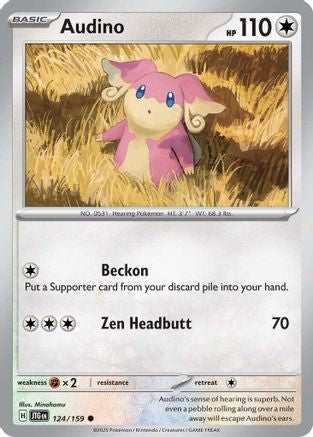 Audino (124) Reverse Holofoil - Journey Together