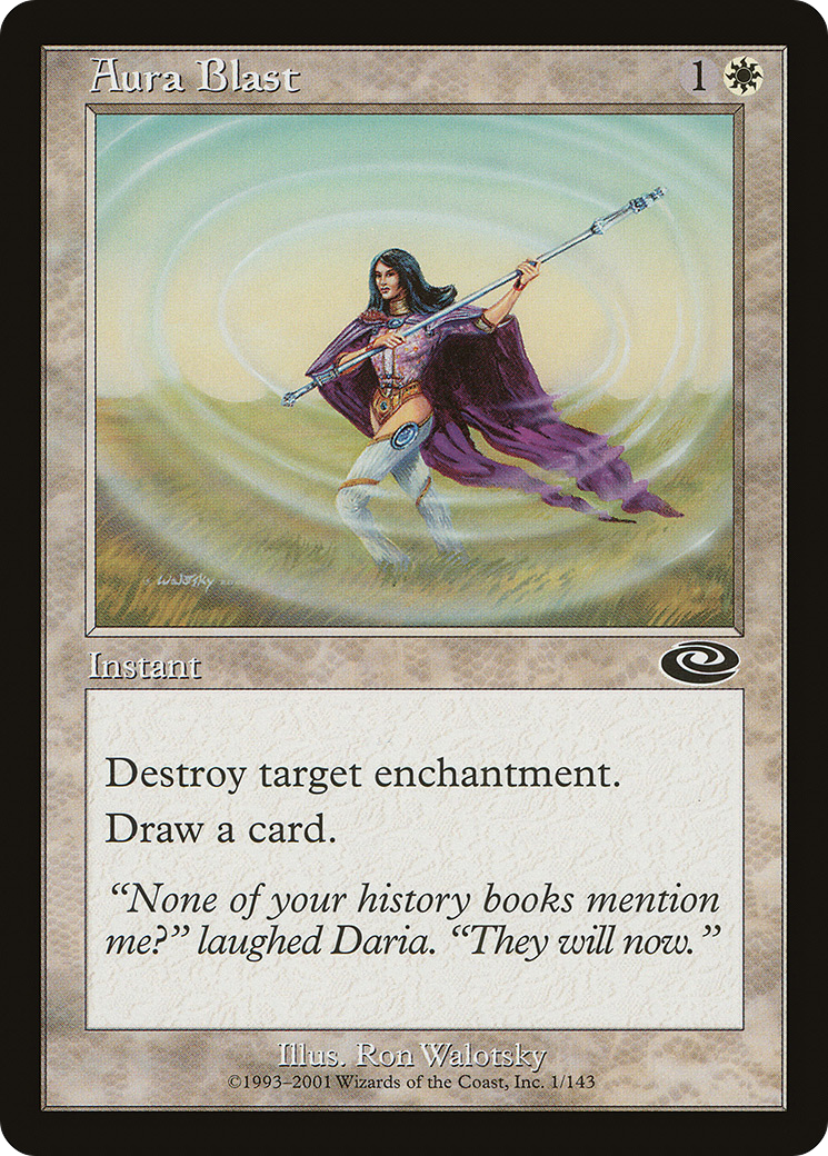 Aura Blast (001) Foil - Planeshift