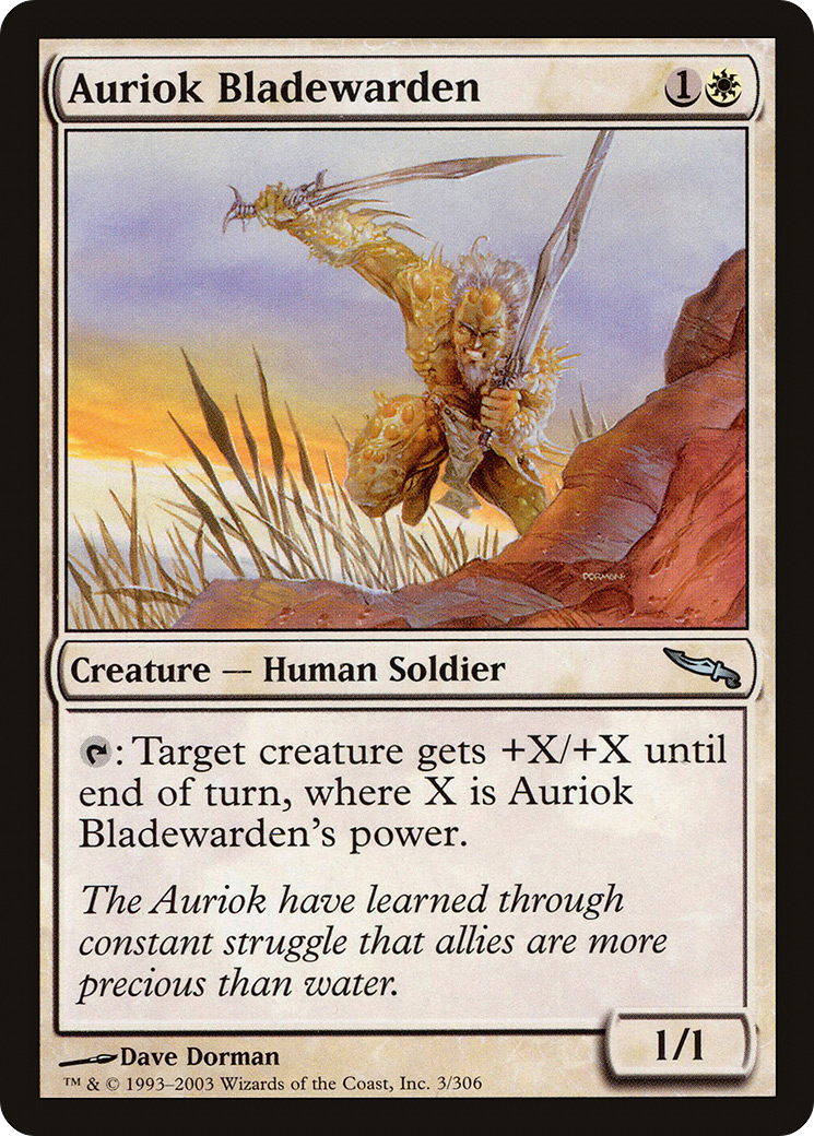 Auriok Bladewarden (003) - Mirrodin