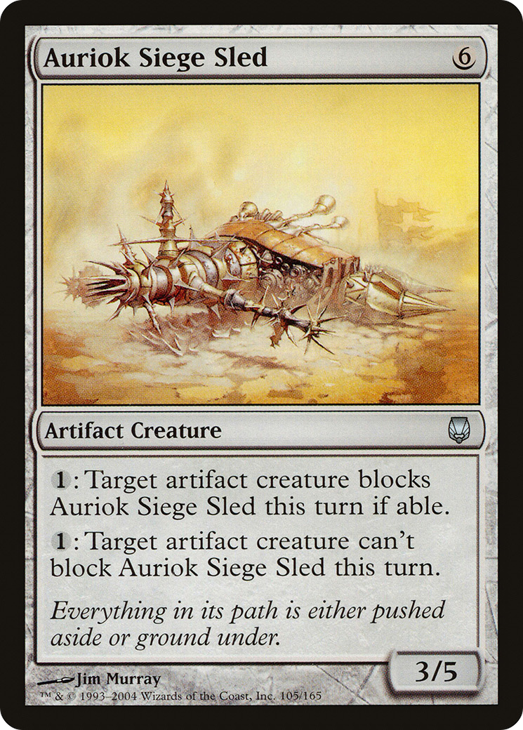 Auriok Siege Sled (105) - Darksteel