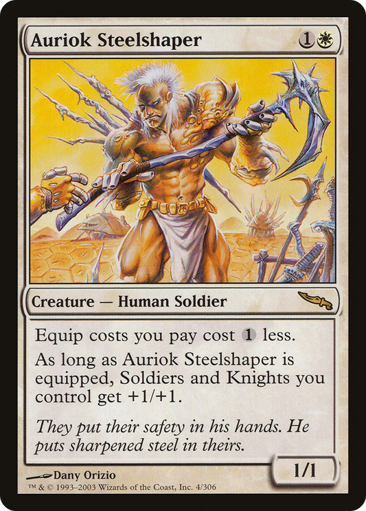 Auriok Steelshaper (004) - Mirrodin