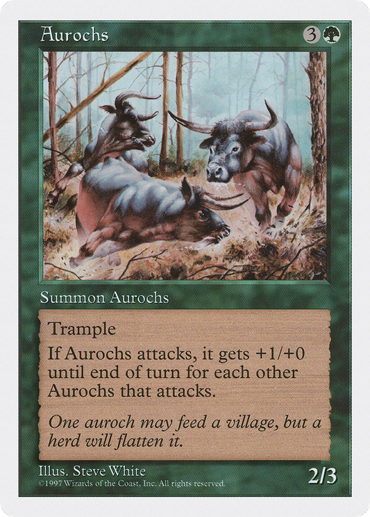 Aurochs - Fifth Edition