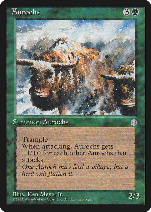 Aurochs - Ice Age