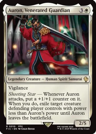 Auron, Venerated Guardian (010) - Commander: FINAL FANTASY
