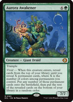 Aurora Awakener (Promo Pack) (165) - Lorwyn Eclipsed