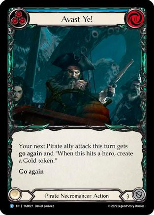 Avast Ye! (Blue) (SGB027) - Silver Age