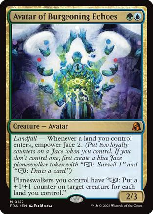 Avatar of Burgeoning Echoes (122) Foil - Reality Fracture