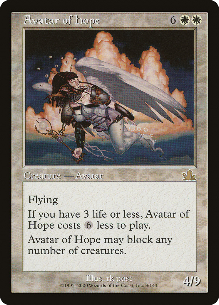 Avatar of Hope (003) Foil - Prophecy