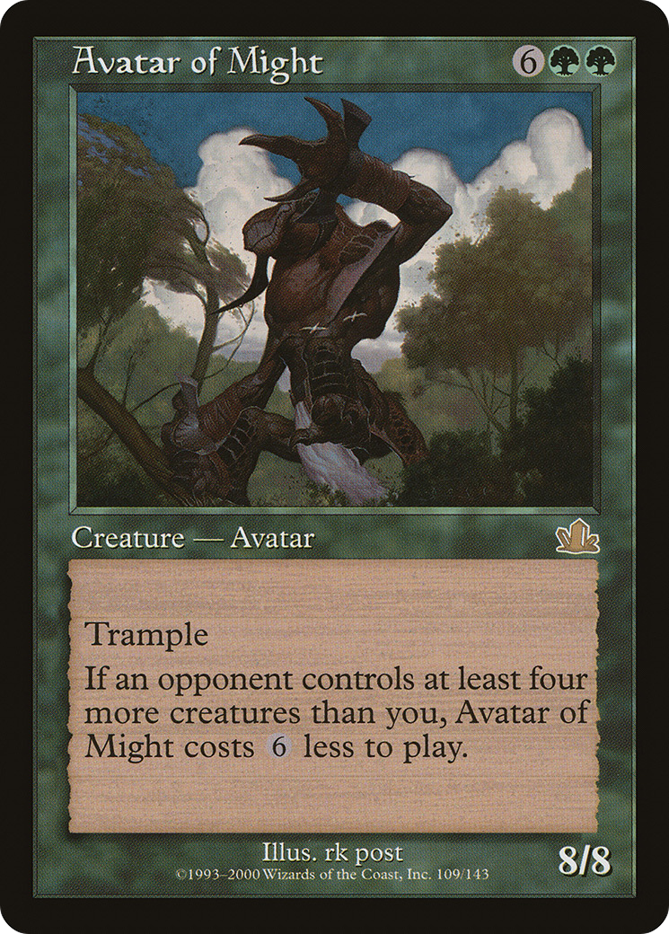 Avatar of Might (109) - Prophecy