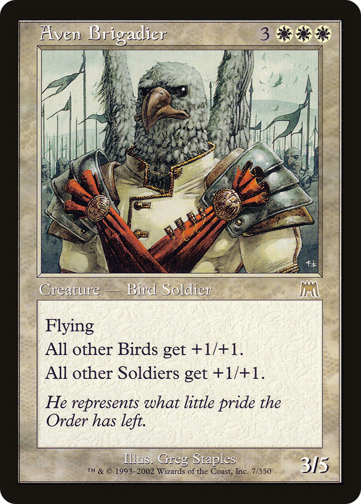 Aven Brigadier (007) - Onslaught