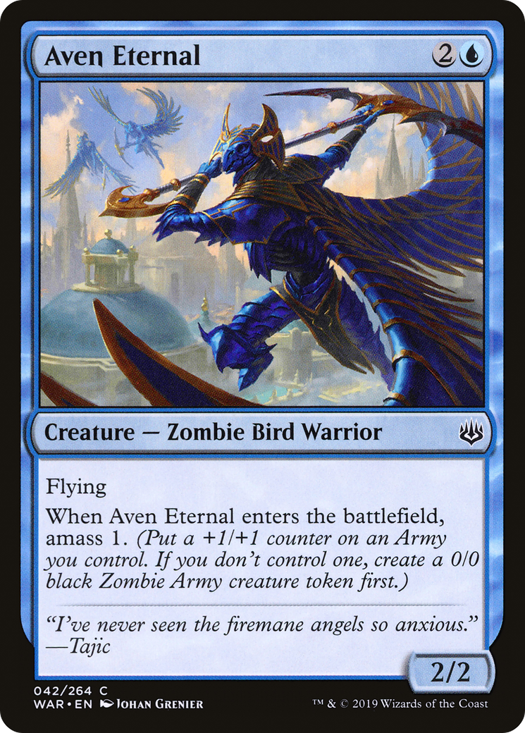 Aven Eternal (042) - War of the Spark Foil