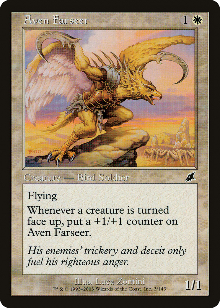 Aven Farseer (003) Foil - Scourge