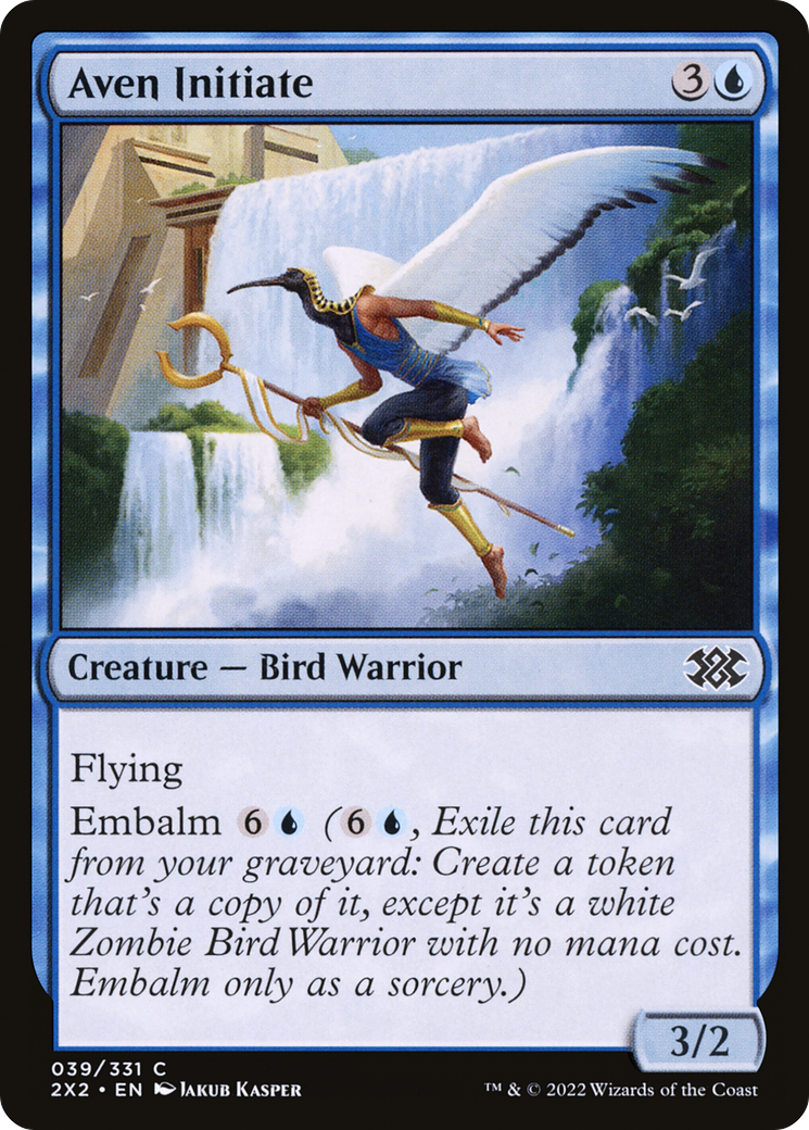 Aven Initiate (039) Foil - Double Masters 2022