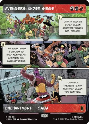 Avengers: Under Siege (Showcase) (306) - Marvel Super Heroes