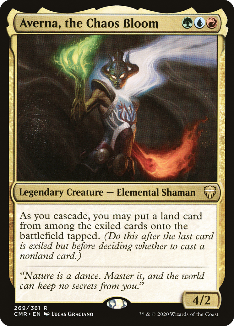 Averna, the Chaos Bloom (269) - Commander Legends Foil