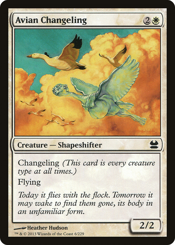Avian Changeling (006) Foil - Modern Masters