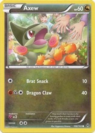 Axew (108) Reverse Holofoil - BREAKthrough