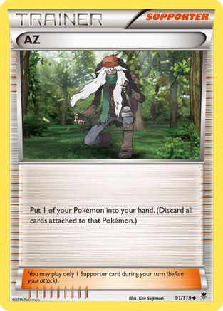 AZ (91) Reverse Holofoil - Phantom Forces