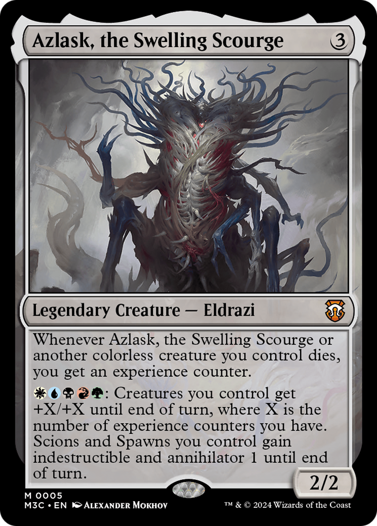 Azlask, the Swelling Scourge (005) - Commander: Modern Horizons 3